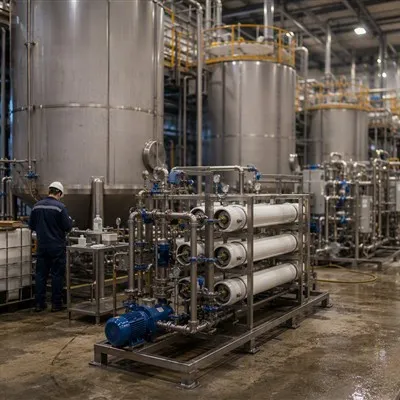 DLE-Prozessstufe 1: Extraktion – LiCl-Solution-Speichertanks